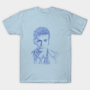 10th DOCTOR IN BLUE T-Shirt